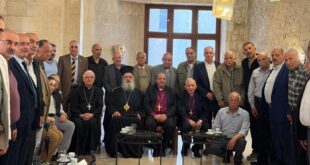 وفد مقدسي كبير يزور الكنيسة اللوثرية في القدس لتهنئة الأخوة المسيحيين بعيد الفصح المجيد