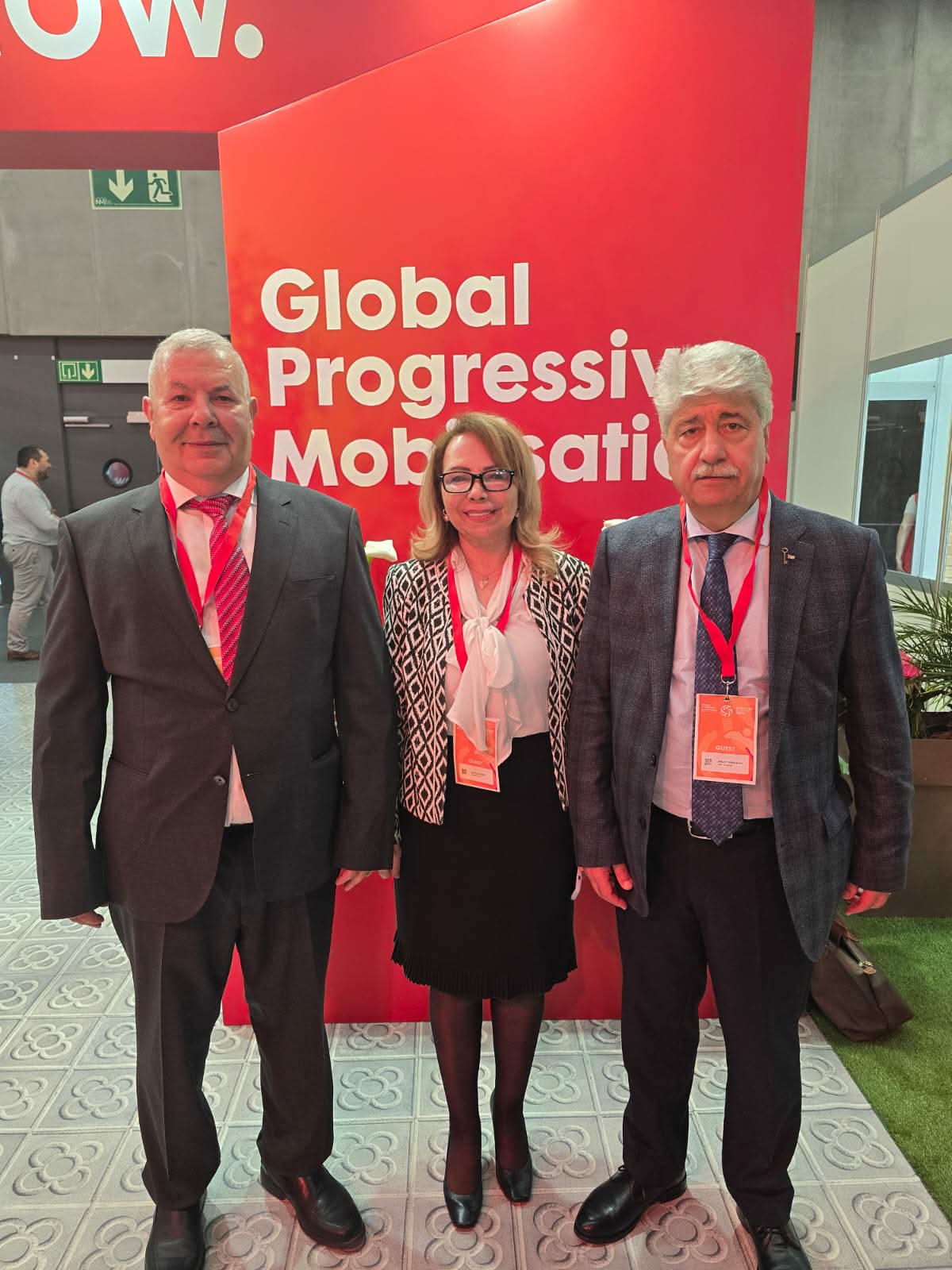 النضال الشعبي تشارك بوفد برئاسة د. مجدلاني في اعمال مؤتمر اطلاق التعبئة التقدمية العالمية في برشلونة