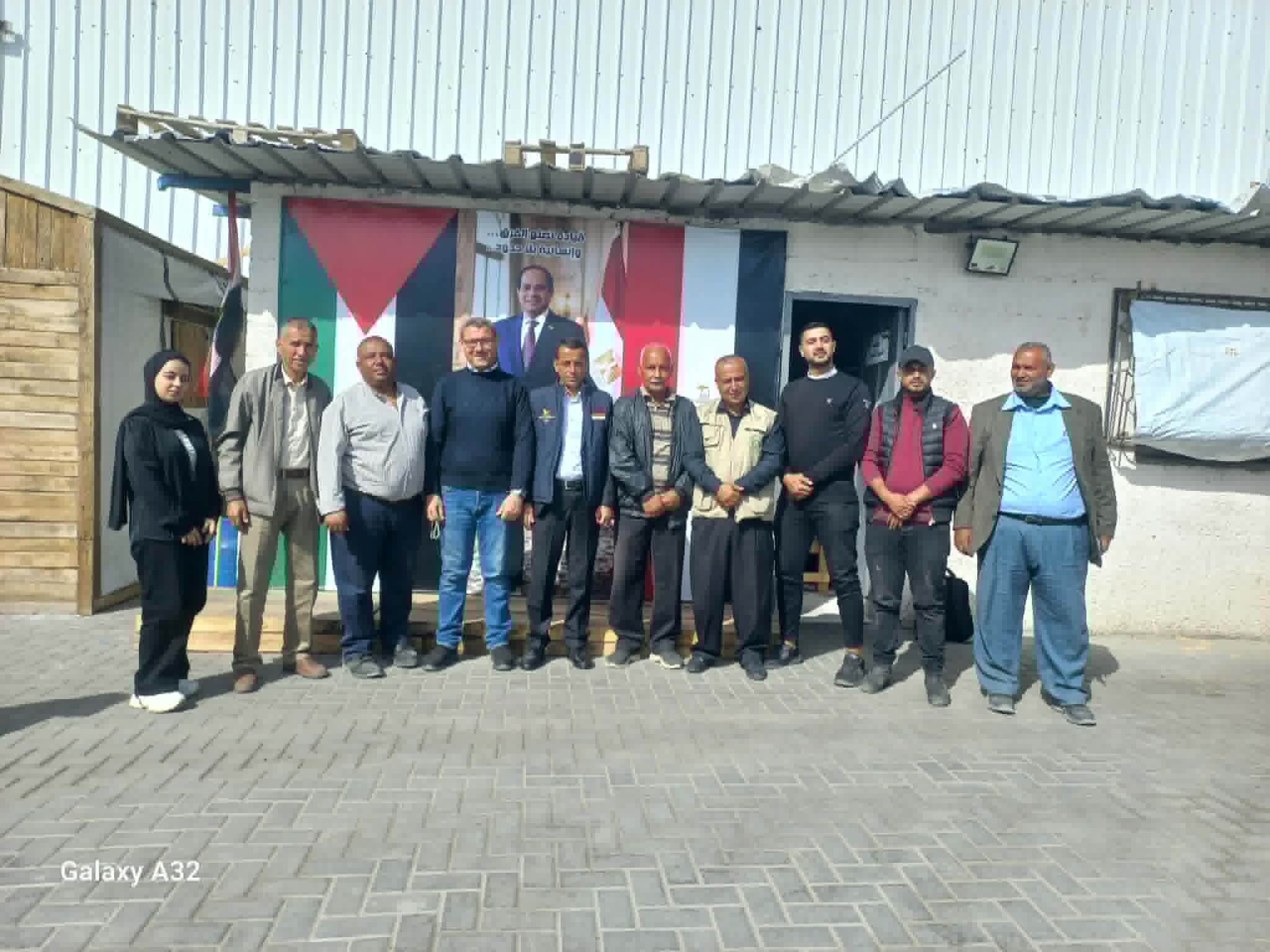 ائتلاف السلام من أجل الإنسانية ( سما) يلتقي السيد معين أبو الحصين المدير التنفيذي للجنة المصرية لبحث سبل التعاون المشترك