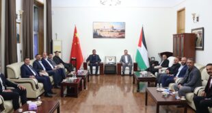 سفير فلسطين لدى الصين جواد عواد يشيد بأهمية الدعم الصيني المقدم في مجال التدريب للكوادر الفلسطينية