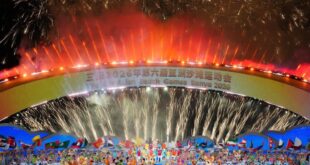 افتتاح دورة الألعاب الآسيوية الشاطئية السادسة في سانيا