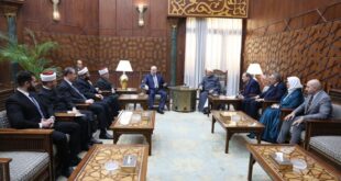 وفد القيادات الدينية الفلسطينية يبحث مع شيخ الأزهر سبل حماية المسجد الأقصى المبارك