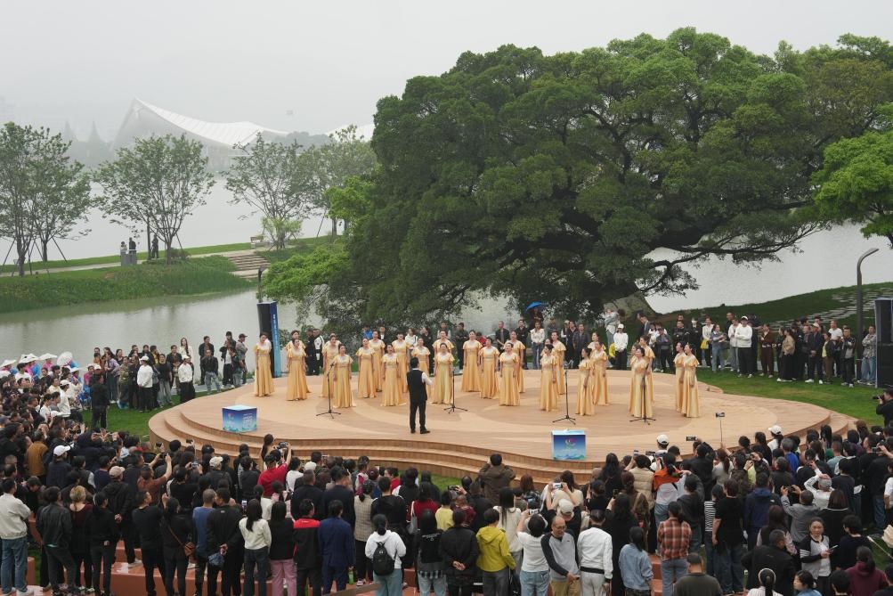 افتتاح أكبر معرض للحدائق في الصين بشرقي البلاد