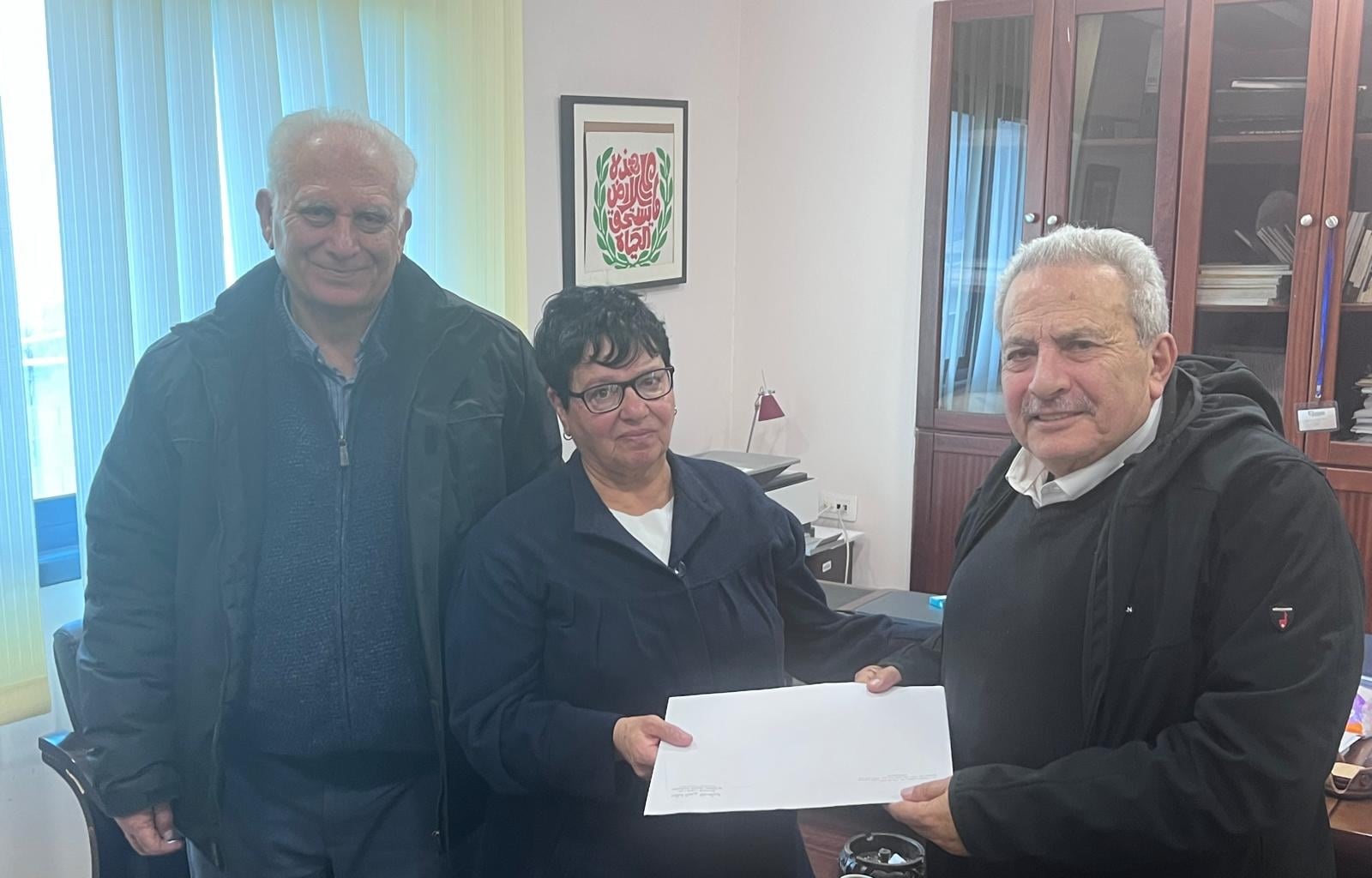 حزب الشعب يسلم ملاحظاته حول الدستور المؤقت لدولة فلسطين