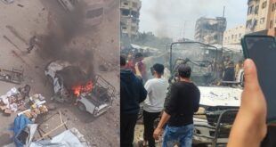 3 شهداء بينهم طفل ومصابون في قصف الاحتلال مركبة بمدينة غزة