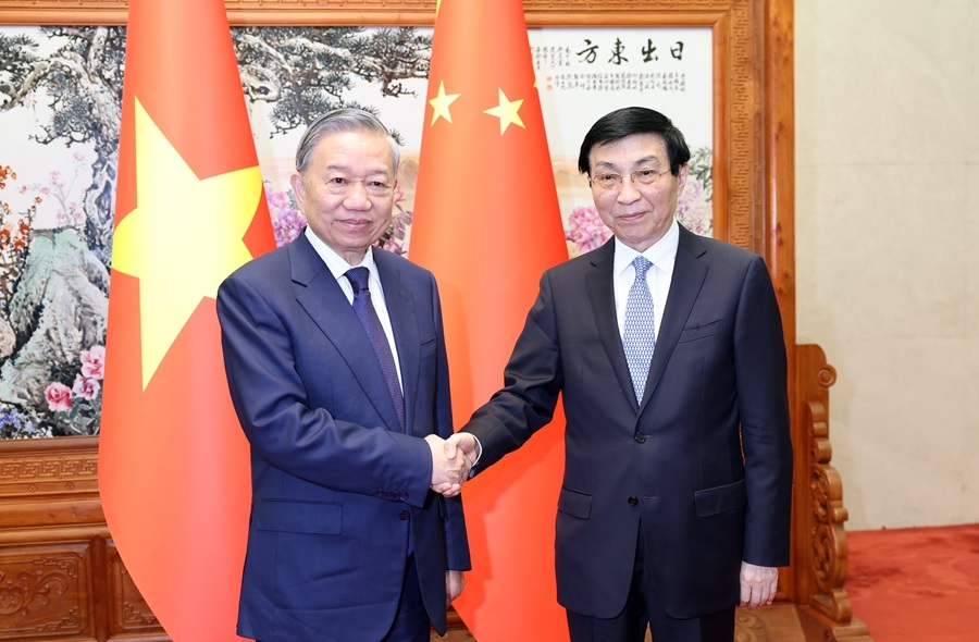 كبير المستشارين السياسيين الصينيين يلتقي زعيم فيتنام