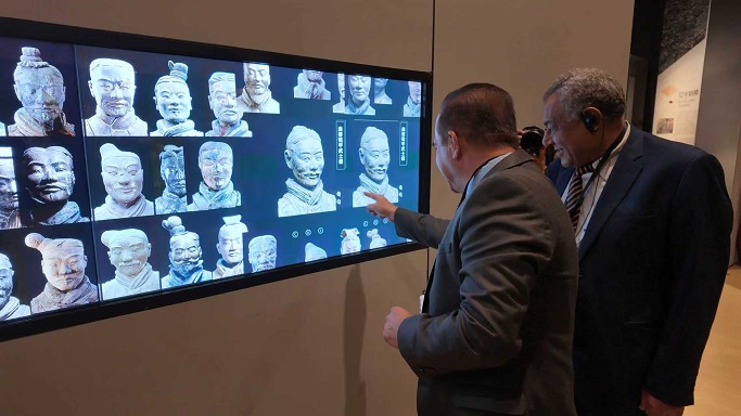 تجربة شيآن لتوظيف التقنيات لحماية الآثار من متحف ضريح الإمبراطور تشينشيهوانغ