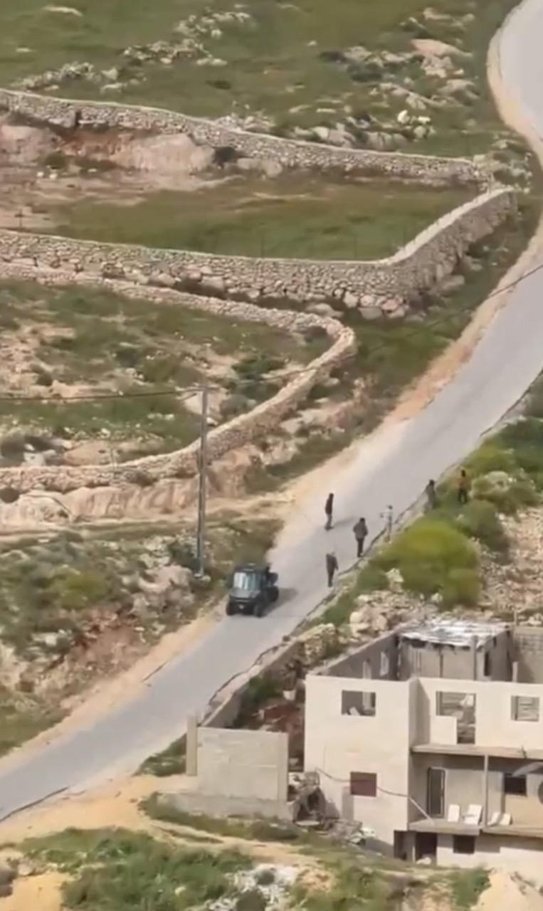 مستوطنون يقتحمون خلايل اللوز جنوب شرق بيت لحم