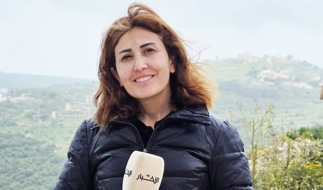 استشهاد الصحفية آمال خليل في غارة إسرائيلية جنوب لبنان