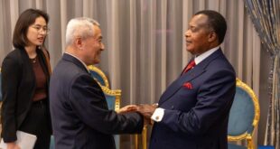 مبعوث صيني يحضر مراسم تنصيب رئيس جمهورية الكونغو
