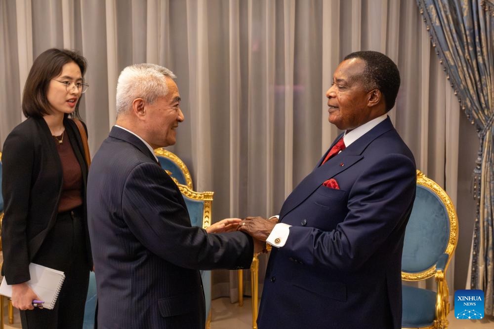 مبعوث صيني يحضر مراسم تنصيب رئيس جمهورية الكونغو