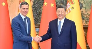 شي يدعو في اجتماعه مع سانشيز إلى تعزيز التعاون بين الصين وإسبانيا لتحقيق مزيد من النتائج