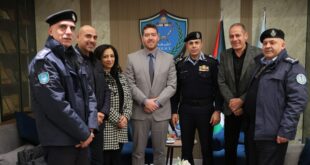 مدير عام الشرطة اللواء علام السقا يناقش إطلاق مشروع المختبر الجنائي مع الممثلية الكندية