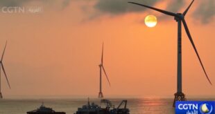 الصين تعمل على تطوير طاقة الرياح في أعالي البحار