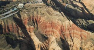 مناظر ساحرة لتضاريس دانشيا في شمال غربي الصين