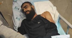 إصابة الشاب محمد الصوص برصاص الاحتلال غرب جنين