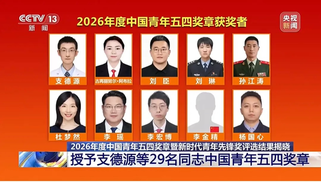 الصين تمنح أعلى وسام للشباب لـ29 شخصا و30 منظمة
