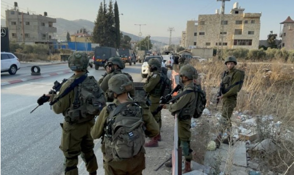 قوات الاحتلال تقتحم بيت فوريك وروجيب شرق نابلس