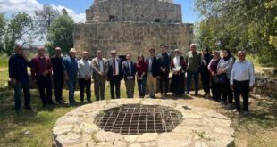 محمد علوش يرافق وفداً من السفارة الصينية في زيارة تفقدية إلى بلدة عطارة