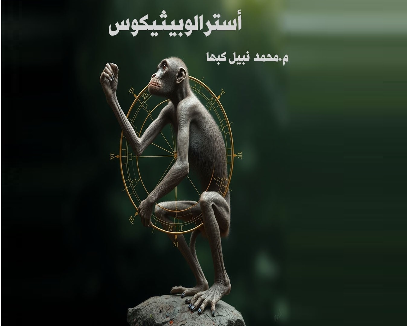 الفيلسوف والمفكر محمد نبيل كبها يطلق كتابه الخامس عشر بعنوان " أسترالوبيثيكوس "