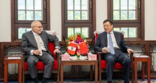 رئيس ((شينخوا)) يلتقي سفير بيرو لدى الصين