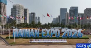 انطلاق الدورة السادسة لمعرض الصين الدولي للمنتجات الاستهلاكية بمقاطعة هاينان الصينية