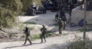 الاحتلال يعتقل 5 مواطنين من سرطة غرب سلفيت