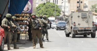 مداهمات إسرائيلية واسعة في أحياء نابلس دون تسجيل اعتقالات