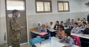 التوجيه الوطني والمعنوي في أريحا ينظم محاضرات حول إحياء الذكرى الـ78 للنكبة