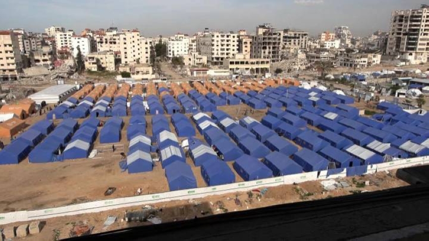 الأشغال العامة تشرع بإنشاء مركز "عبد العال" لإيواء النازحين في محافظة غزة