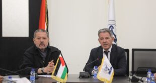رئيس هيئة مكافحة الفساد يستقبل السيد ياسر عباس ممثل فخامة الرئيس