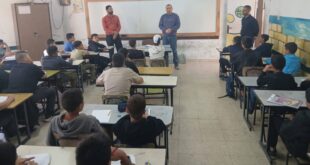 هيئة التوجيه الوطني في جنين تنظم محاضرة حول أهمية الوقت وتنظيمه خلال العطلة الصيفية