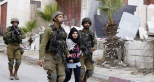 قوات الاحتلال تعتقل الطفلة علا عبد الناصر قطيشات من طمون