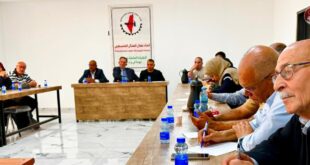 اتحاد نضال العمال الفلسطيني ينظم ندوة عمالية موسعة في طولكرم بعنوان: "الطبقة العاملة الفلسطينية.. آلام وآمال"