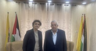 محمود العالول يلتقي رئيسة الممثلية الألمانية ويبحثان المؤتمر الثامن والتطورات السياسية
