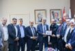 هيئة التقاعد الفلسطينية تستقبل السيد ياسر عباس ممثل فخامة الرئيس