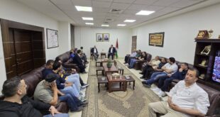 محافظ نابلس يستقبل عضو اللجنة التنفيذية لمنظمة التحرير الفلسطينية الدكتور أحمد مجدلاني