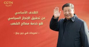 تصريحات شي جين بينغ حول الإنجاز السياسي