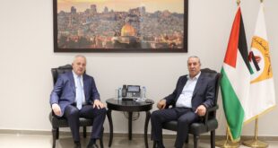 حسين الشيخ يبحث آخر المستجدات السياسية مع ممثل روسيا لدى فلسطين