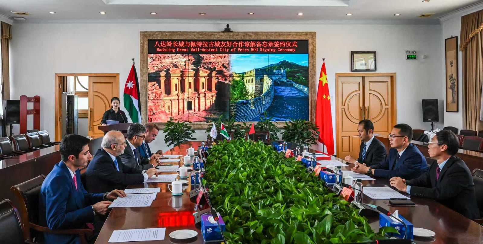 البترا و الصين يوقعان اتفاقية لتعزيز التعاون في مجالات التراث والسياحة والتنمية المستدامة