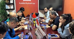 مصر : بيت الحكمة للثقافة وفدا رفيع المستوى من مجموعة سوتشو للاستثمار والتنمية الثقافية