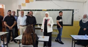 ليلى غنام من سنجل: سيحصد طلبتنا ثمرة تعبهم واجتهادهم كما يحصد مزارعونا الصامدون أرضهم