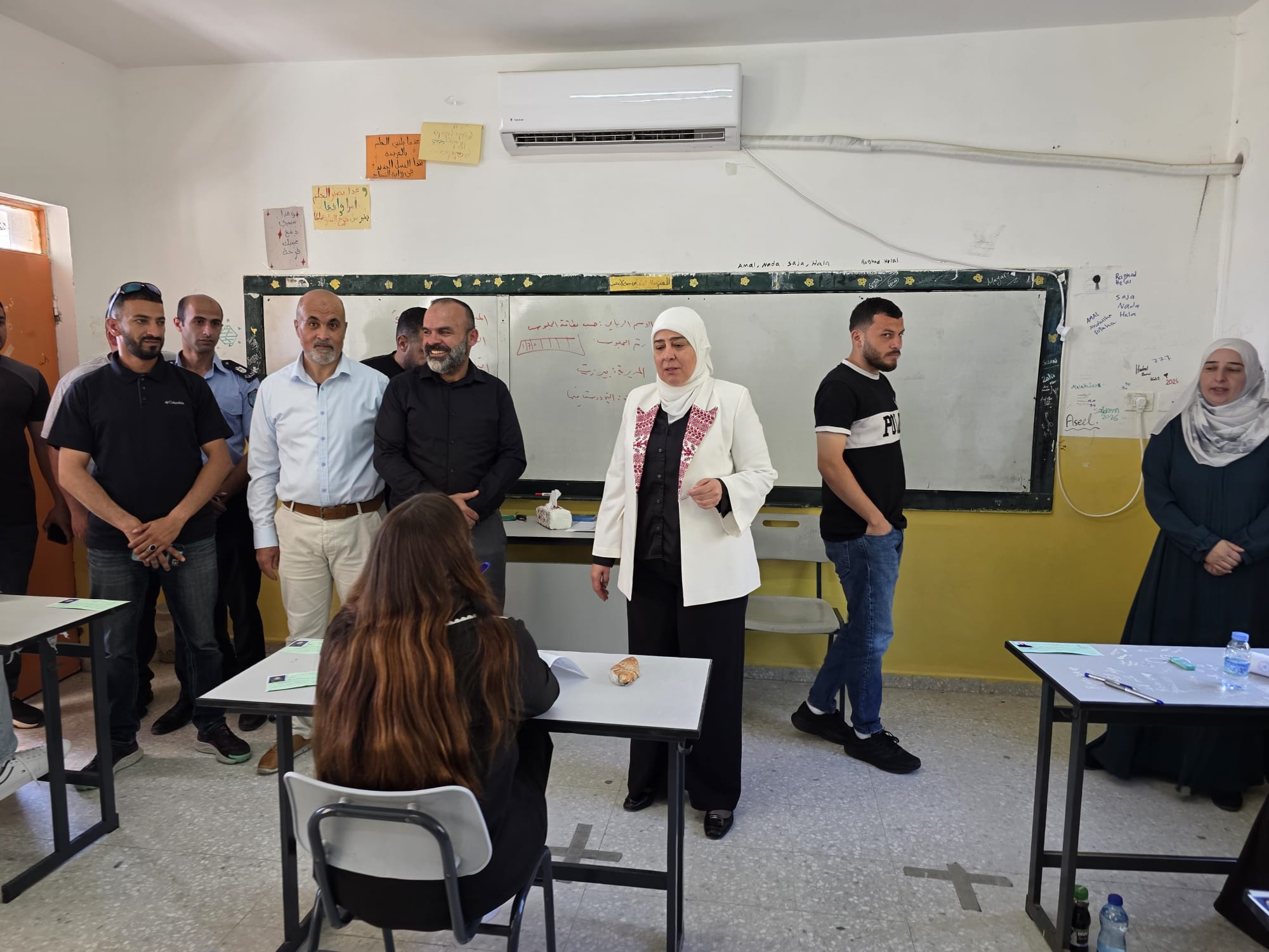 ليلى غنام من سنجل: سيحصد طلبتنا ثمرة تعبهم واجتهادهم كما يحصد مزارعونا الصامدون أرضهم