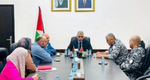 محافظ قلقيلية اللواء حسام أبو حمدة يترأس اجتماع لمناقشة عدة قضايا تتعلق بالتعديات البيئية في المحافظة