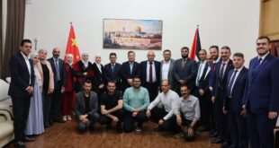 سفير فلسطين لدى الصين جواد عواد يشيد بالدعم الصيني في تدريب الكوادر الفلسطينية بمجالات إعادة الإعمار