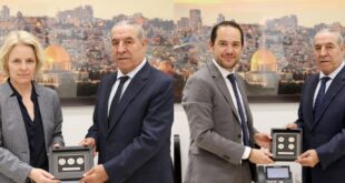 حسين الشيخ يستقبل القنصل العام الفرنسي وممثلة الكونفدرالية السويسرية في لقائين وداعيين