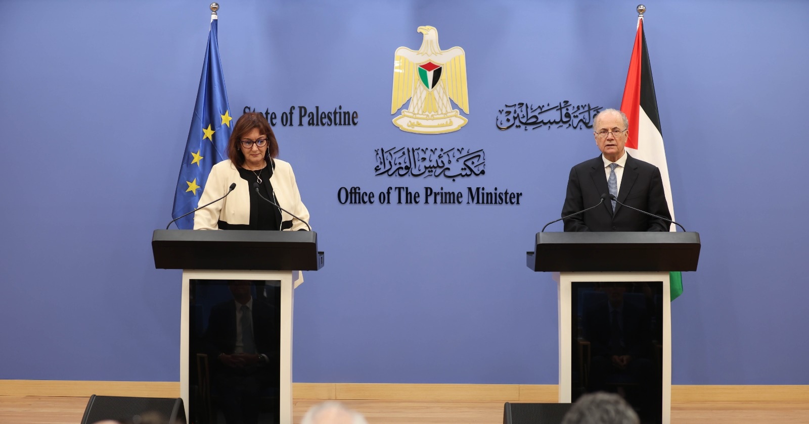 رئيس الوزراء : تحقيق الأمن والسلام في المنطقة لا يكون إلا بإنهاء الاحتلال وتجسيد الدولة الفلسطينية