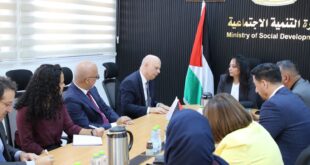 وزيرة التنمية الاجتماعية تبحث مع الممثل البرازيلي الخاص لمنطقة الشرق الأوسط تعزيز التعاون ودعم جهود الإغاثة والتنمية الاجتماعية