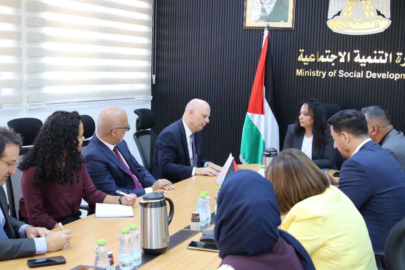 وزيرة التنمية الاجتماعية تبحث مع الممثل البرازيلي الخاص لمنطقة الشرق الأوسط تعزيز التعاون ودعم جهود الإغاثة والتنمية الاجتماعية