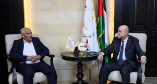الهباش يستقبل اللواء محمد عبد ربه